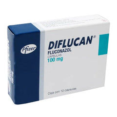 Diflucan 100 Mg Caps 10 8642