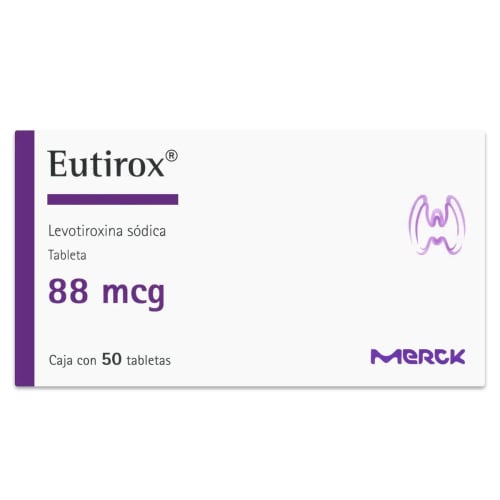Eutirox 88 Mcg Tab 50