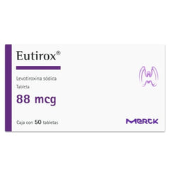 Eutirox 88 Mcg Tab 50