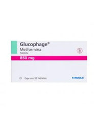 Glucophage 850 Mg Tab 60