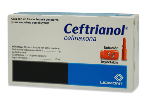 Ceftrianol 1 G Sol Iny Amp 1X1