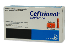 Ceftrianol 1 G Sol Iny Amp 1X1