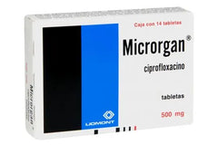 Microrgan 500 Mg Tab 14