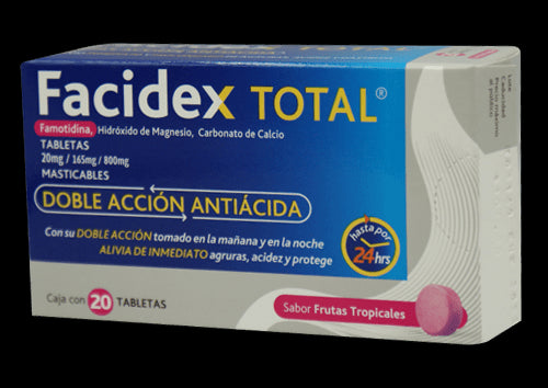 Facidex Total Frut Trop 20 Tab