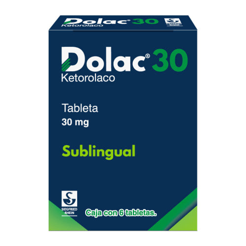 Dolac 30 30Mg Sublingual 6 Tab