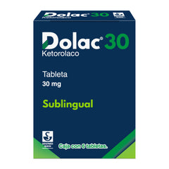 Dolac 30 30Mg Sublingual 6 Tab