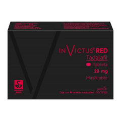 Invictus Red 20 Mg 4 Tab