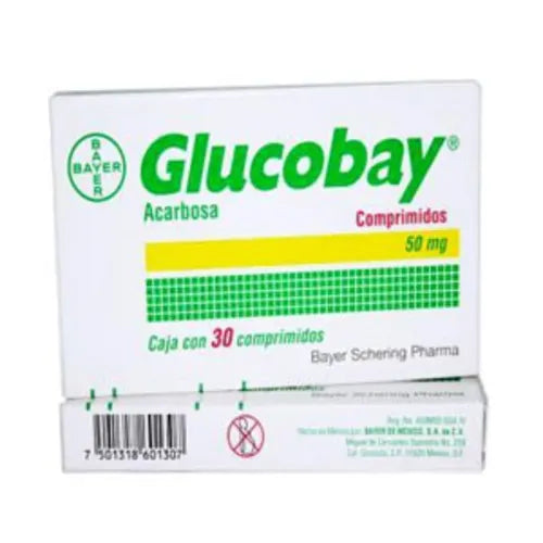 Glucobay 50 Mg 30 Cpr