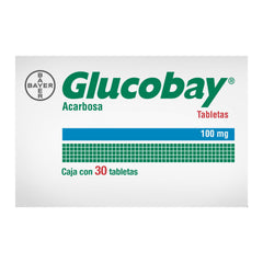 Glucobay 100 Mg 30 Cpr