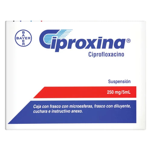 Ciproxina 250 Mg Susp 100Ml
