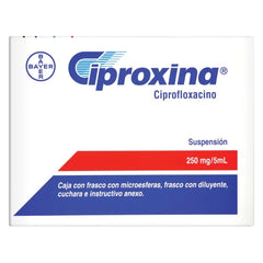 Ciproxina 250 Mg Susp 100Ml