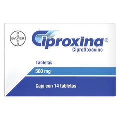 Ciproxina 500 Mg Cpr 14