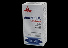 Amcef Fa 2Ml 500Mg Im