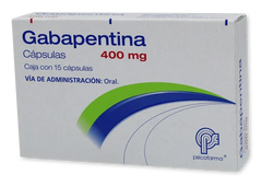 Gabapentina 400Mg Cabs15    Lg
