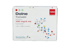 Dolne 100Mg/2Ml Sol Iny Amp 5