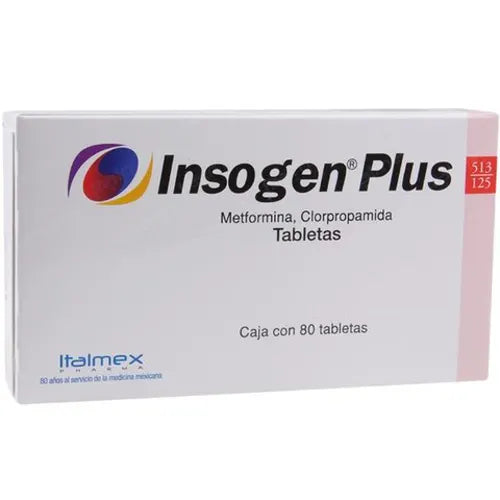 Insogen-Plus 513/125 Mg 80 Tab