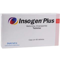Insogen-Plus 513/125 Mg 80 Tab