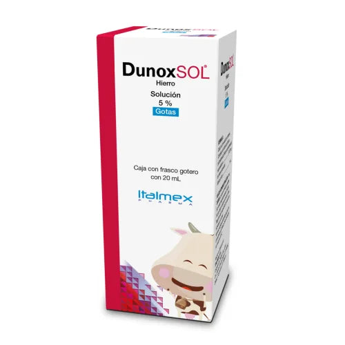 Dunoxsol 5 Hierro Fco Got 20Ml