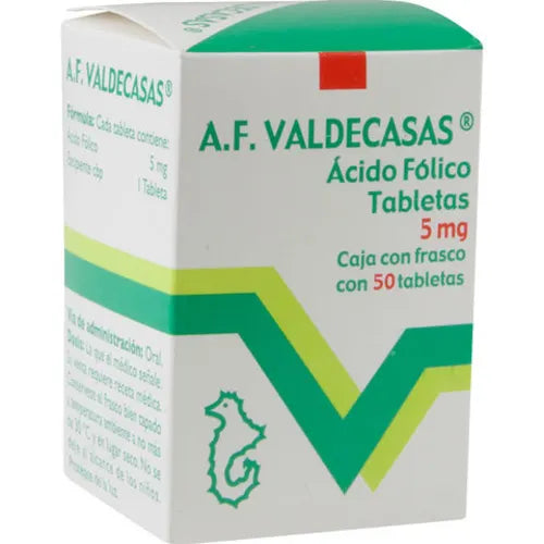 Acido-Folico 5 Mg Tab 50
