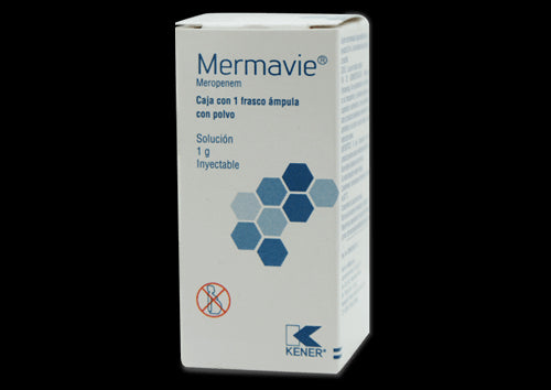 Meropenem Sol Iny 1G 1 Fco Amp