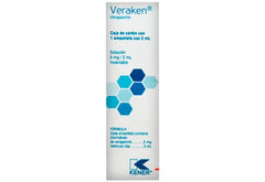 Veraken 5 Mg Sol Iny 1X2Ml Amp