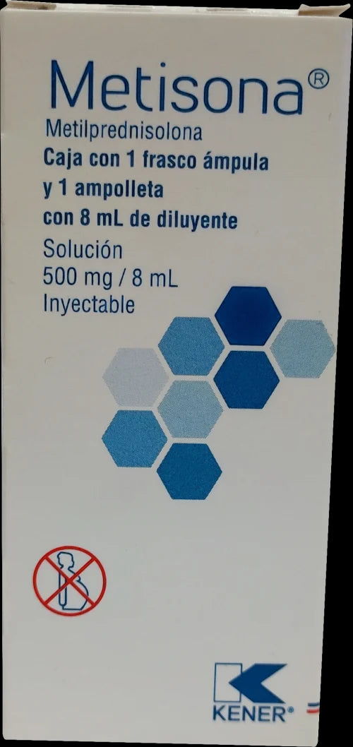 Metilprednisolona500Mgfa1X8Pre