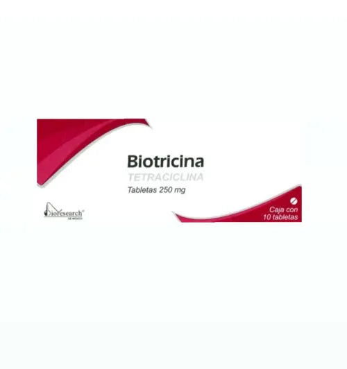 Biotricina 250 Mg Tab 10