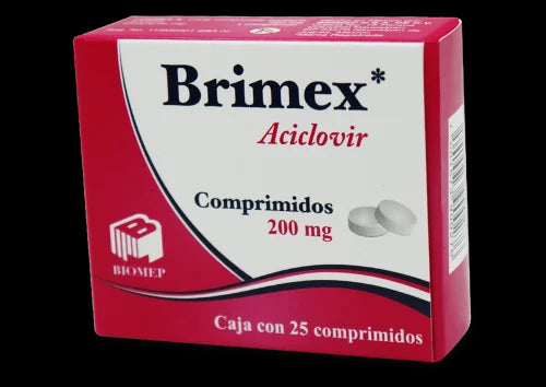 Aciclovir 200 Mg Cpr 25     Lg