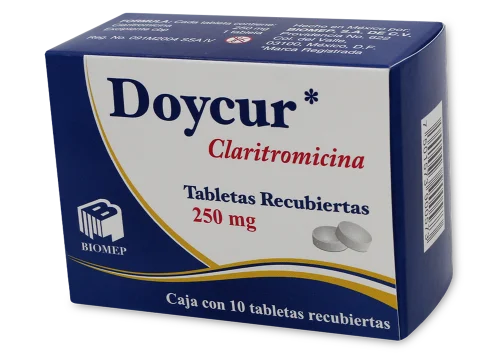Claritromicina 250 Mg Tab 10Lg