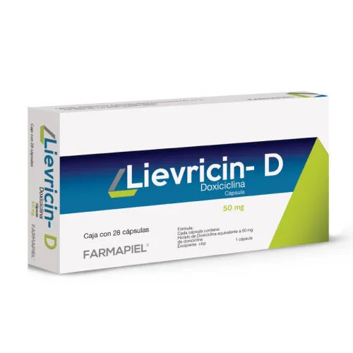 Lievricin-D 50 Mg 15 Caps