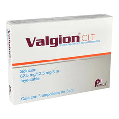 Valgionclt 62.5 25Mg  3Ml C 3