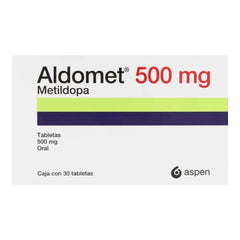 Aldomet 500 Mg Tab 30