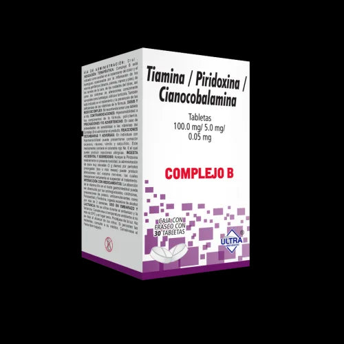 Tiamina-Pirido-C/Anocob Tab 30