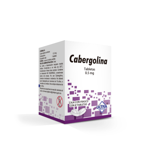 Cabergolina 0.5Ng Tab 2     Lg