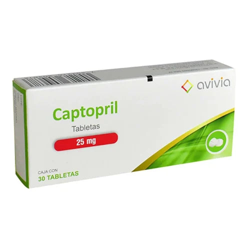 Captopril 25Mg Tab30 Avivia Lg