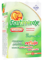 Fartimex 80Mg/10Mg/1Ml Gel 10S