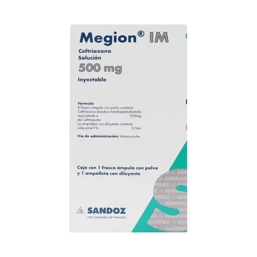 Megion Fa 500Mg Im Ant