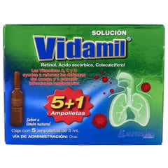 Vidamil Limon Amp Oral 5X3 Ml