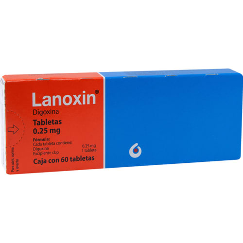 Lanoxin 0.25 Mg Tab 60