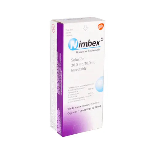 Nimbex Iny 20 Mg 10 Ml 1Amp