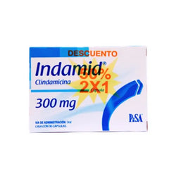 Indamid 300 Mg 16 Caps 2X1