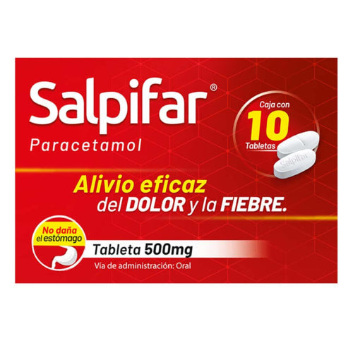 Salpifar 500 Mg 10 Tab