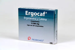 Ergocaf 1/100Mg Grag C/20 7047