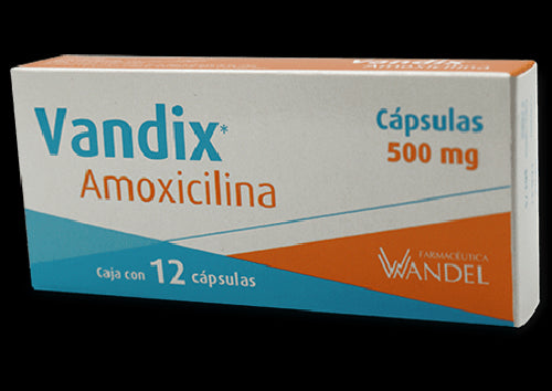 Amoxicilina 500 Mg Caps 12  Lg