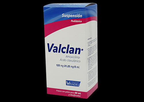 Valclan 125/31.25Mg Susp 60Ml