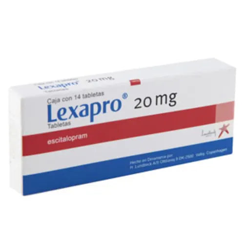 Lexapro 20 Mg Tab 14