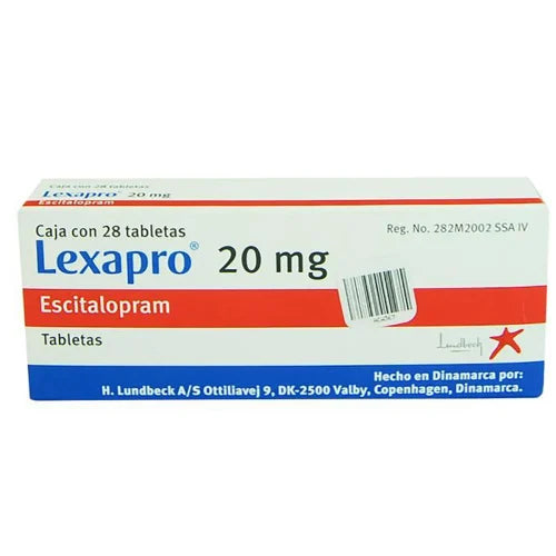 Lexapro 20 Mg Tab 28