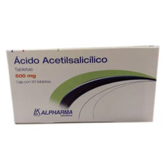 Acido Acetilsali 500Mg Tab20Lg