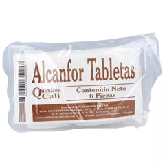 Alcanfor Tabletas Sb 6