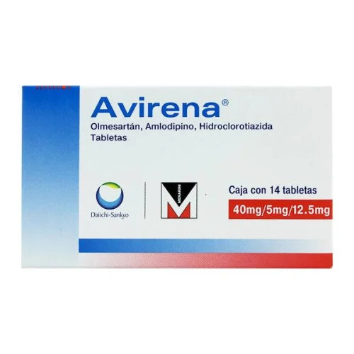 Avirena 40 5 12.5Mg Tab 14